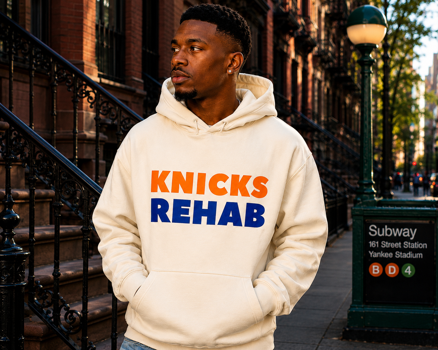 KNICKS REHAB PREMIUM HOODIE